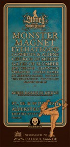 Flyer Stoned From The Underground 2011