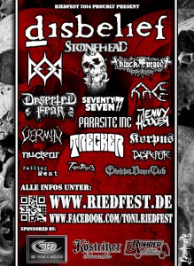 Flyer Riedfest 2014